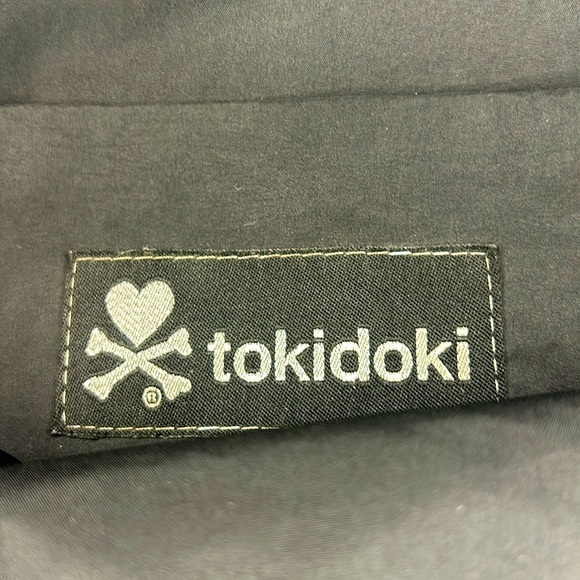 Toki Doki Tote , Grey Kidcore , Y2K , Emo , 00s, Dead stock , SilkScreen Tote - Picture 6 of 6